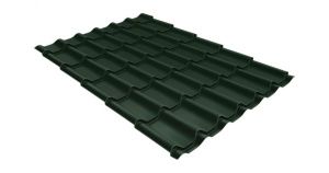Металлочерепица классик Grand Line 0,5 GreenCoat Pural BT, matt RR